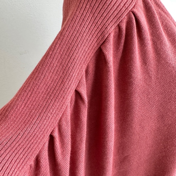 Anthropologie Dolman Sleeve Oversized Sweater Rust Brown - S - Picture 6 of 13